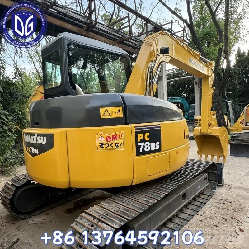 Komatsu PC78US Vikšriniai ekskavatoriai