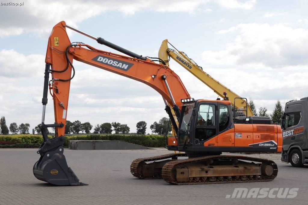 Doosan DX255LC-7 Vikšriniai ekskavatoriai