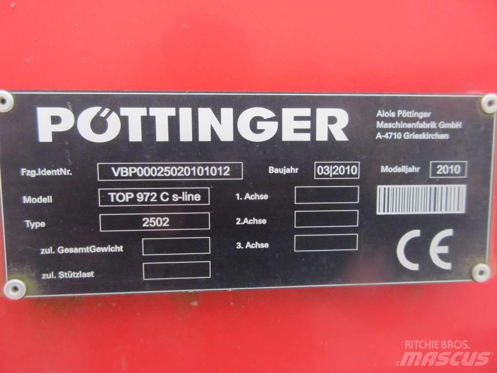 Pöttinger Top 972 C Pradalges formuojantys padargai