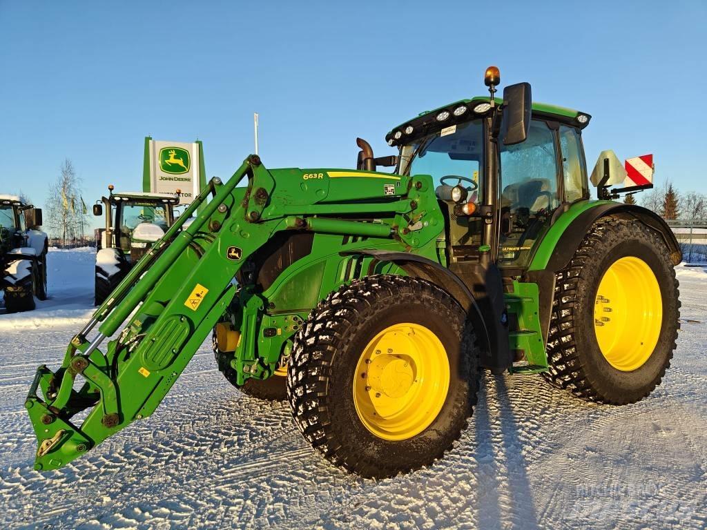 John Deere 6155R Traktoriai
