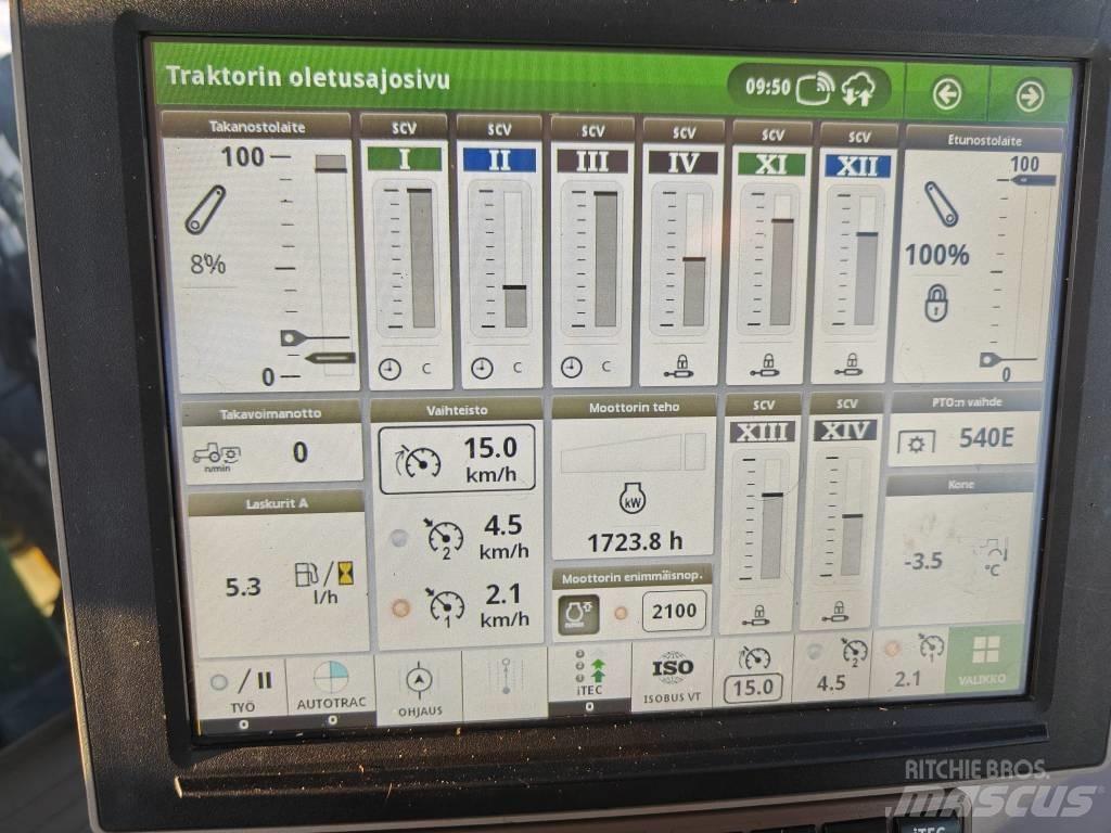 John Deere 6155R Traktoriai