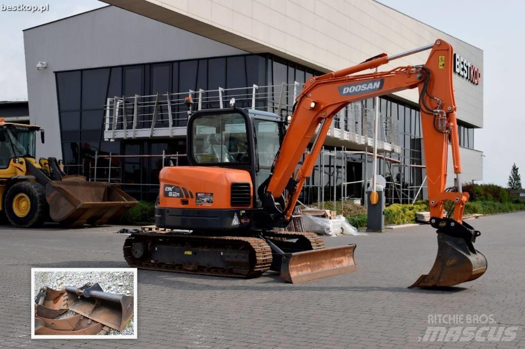 Doosan DX 62 R-3 Mini ekskavatoriai < 7 t