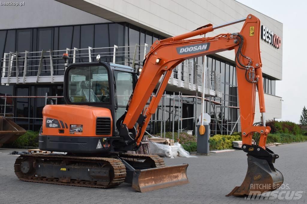 Doosan DX 62 R-3 Mini ekskavatoriai < 7 t