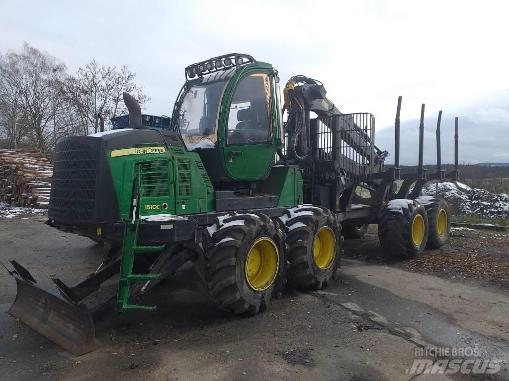 John Deere 1510 E Naudoti miškovežiai (Forvarderiai)