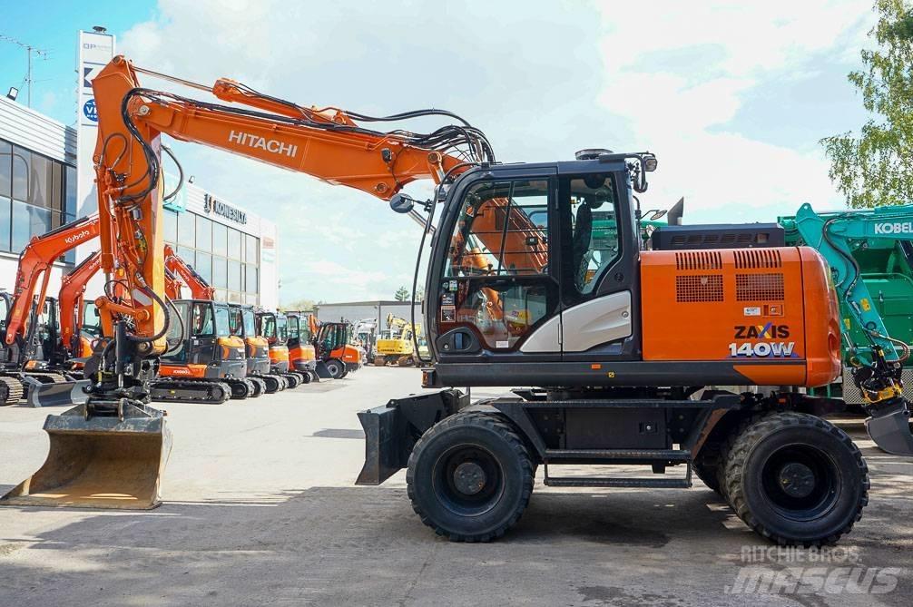 Hitachi ZX 140 W-6 Ratiniai ekskavatoriai