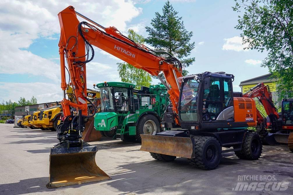 Hitachi ZX 140 W-6 Ratiniai ekskavatoriai