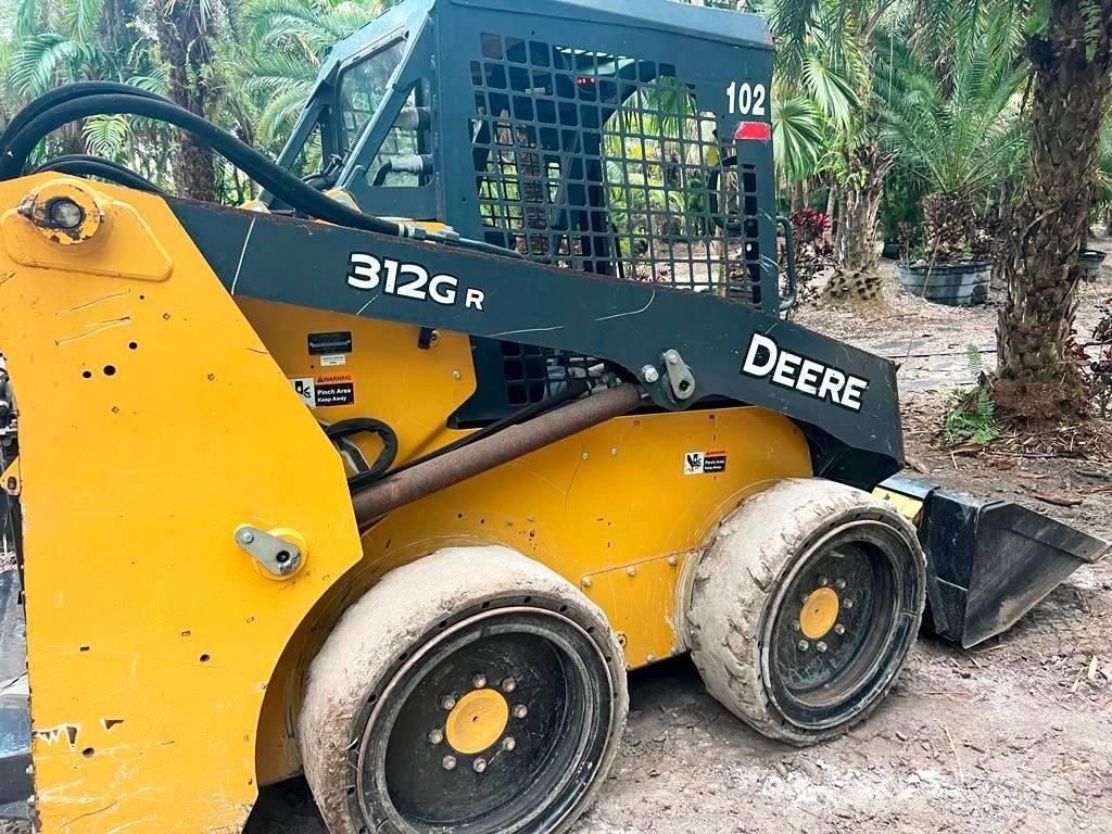 John Deere 312 Krautuvai su šoniniu pasukimu