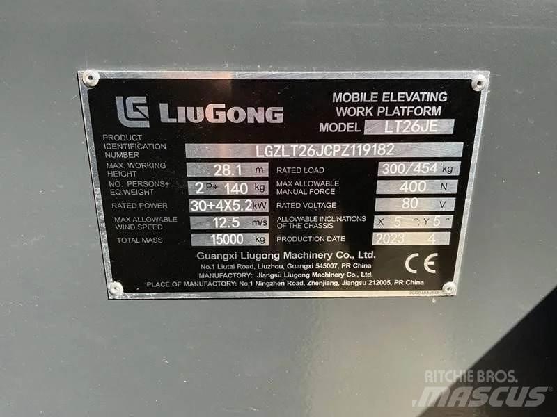 LiuGong LT26JE-li Alkūniniai keltuvai
