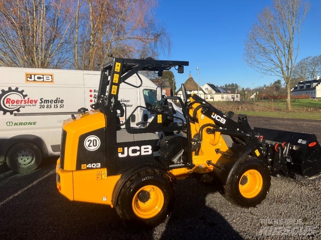 JCB 403 Krautuvai su šoniniu pasukimu
