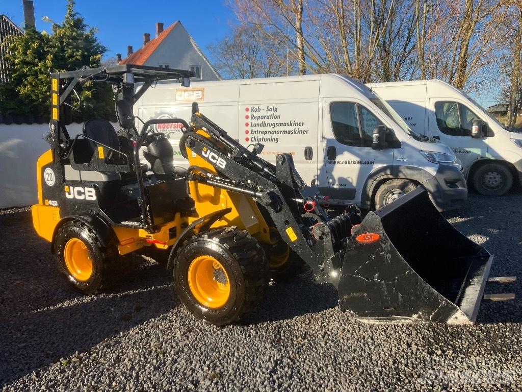 JCB 403 Krautuvai su šoniniu pasukimu