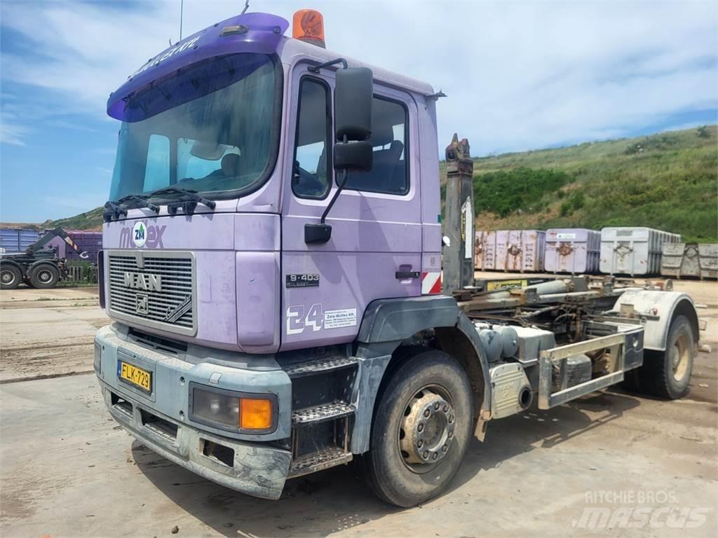MAN F 2000 Važiuoklė su kabina