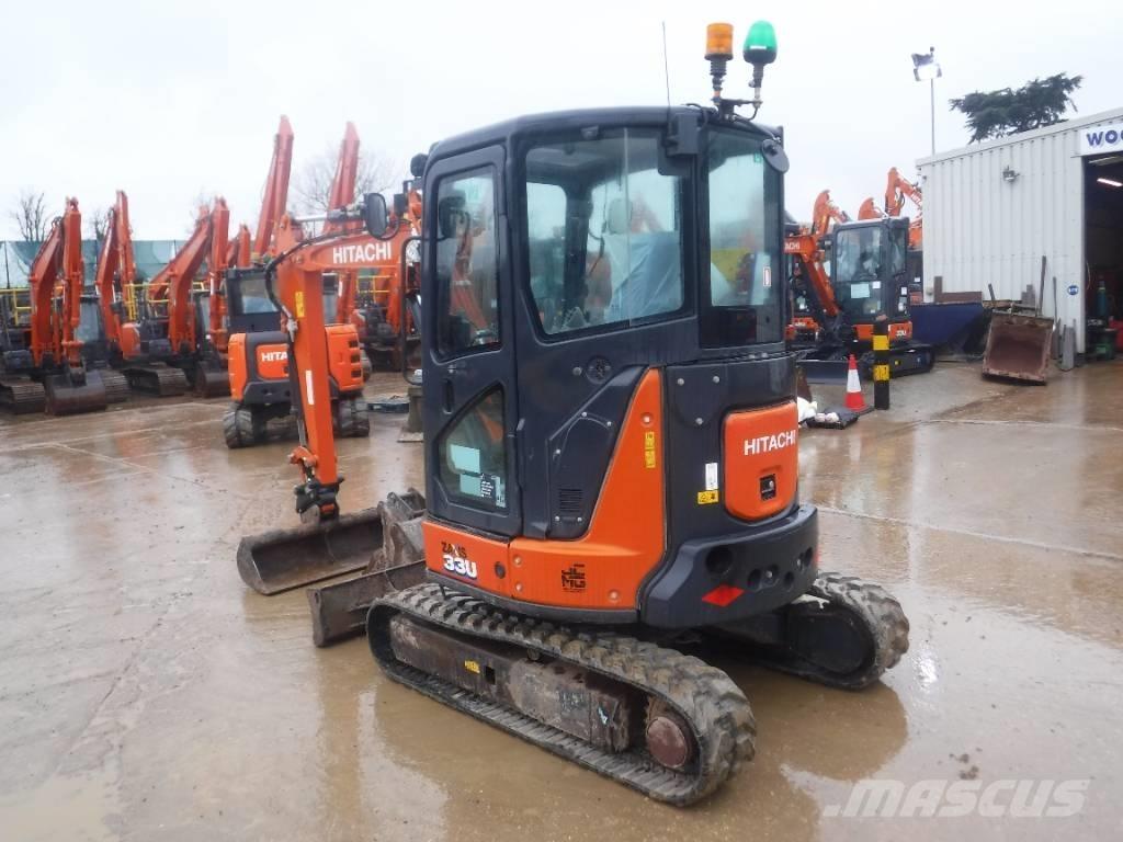 Hitachi ZX 33 U-6 Mini ekskavatoriai < 7 t