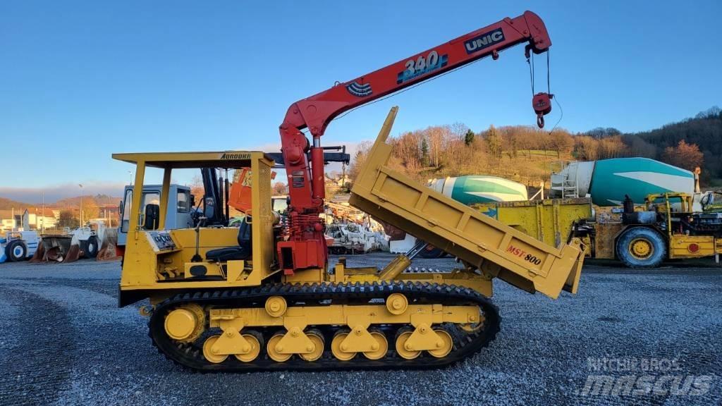 Morooka MST 800 E Vikšrinė savivartė technika
