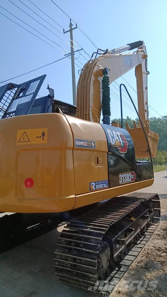 CAT 313 D Ratiniai ekskavatoriai