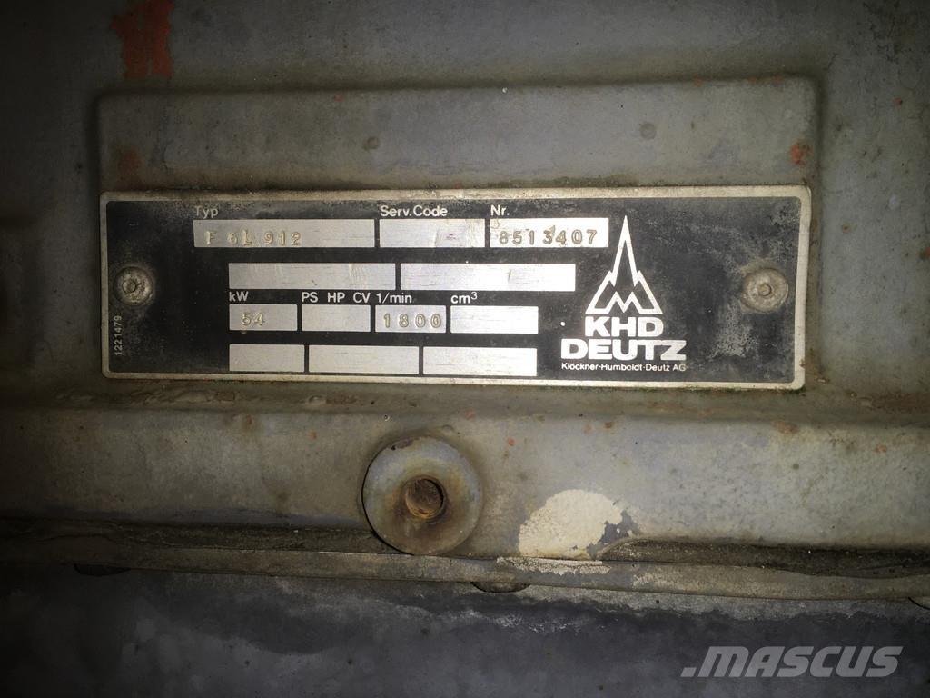 Deutz F6L912 USED Varikliai