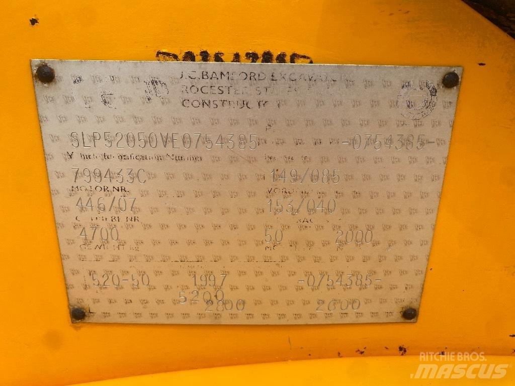 JCB 520-50 Teleskopiniai krautuvai