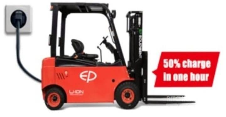 EP EFL181 Elektriniai šakiniai krautuvai