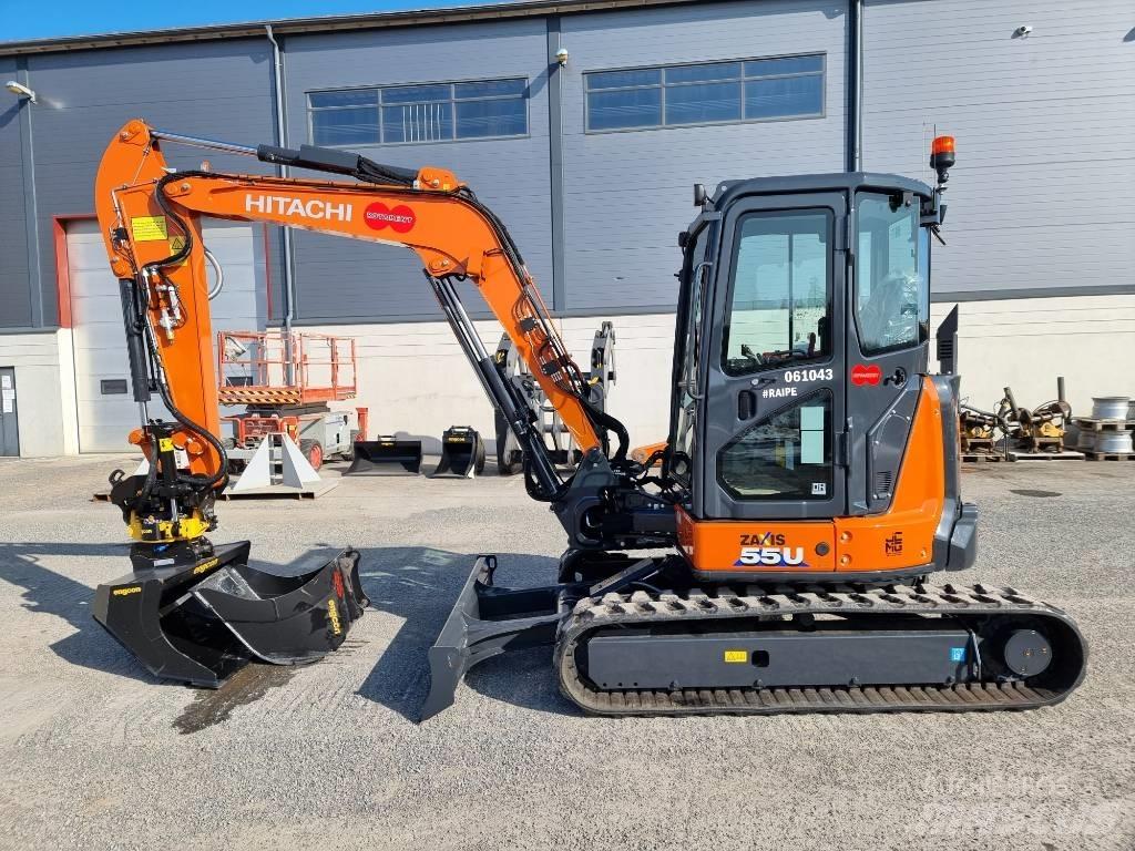 Hitachi ZX55U-6 Mini ekskavatoriai < 7 t