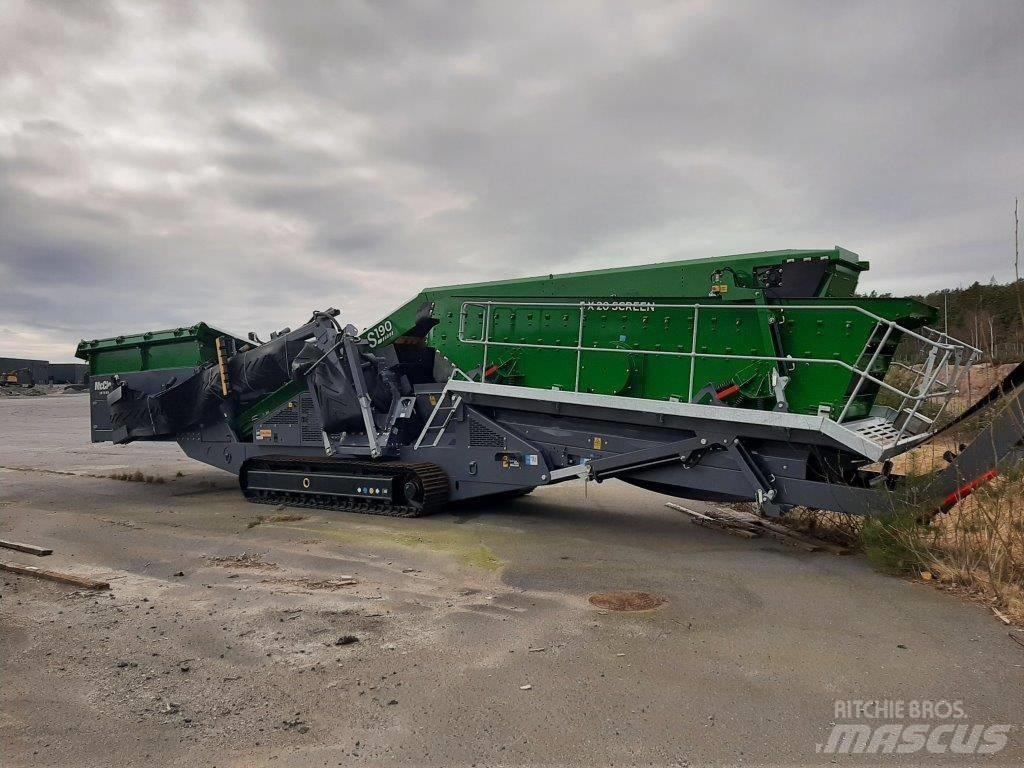 McCloskey S190 Mobilūs sietai