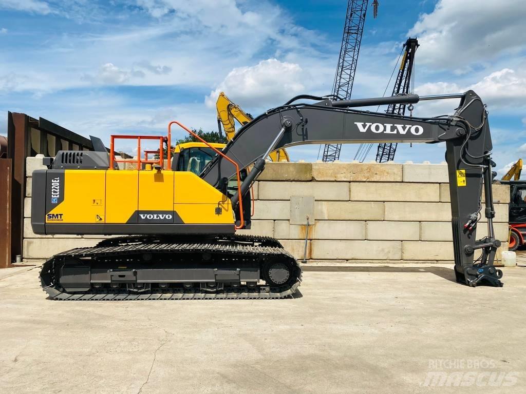 Volvo ec220el Vikšriniai ekskavatoriai
