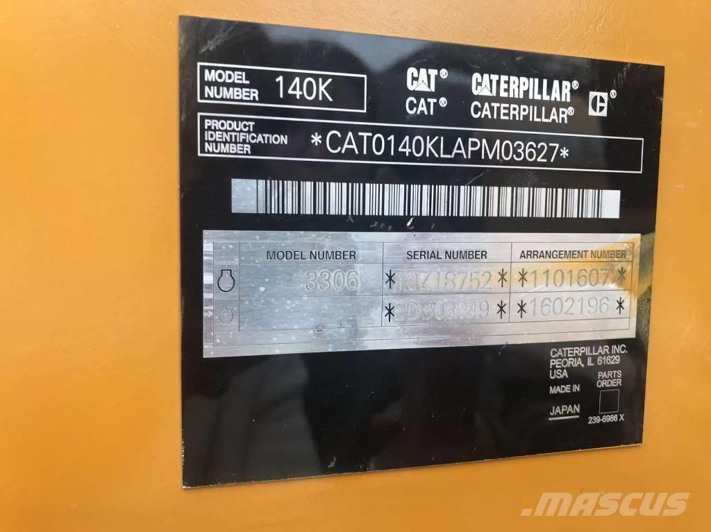 CAT 140k Greideriai