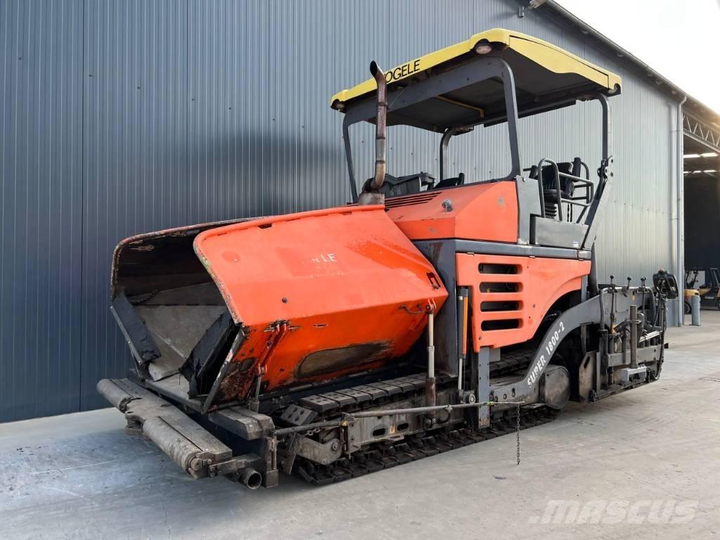 Vögele SUPER 1800-2 Asfalto klotuvai