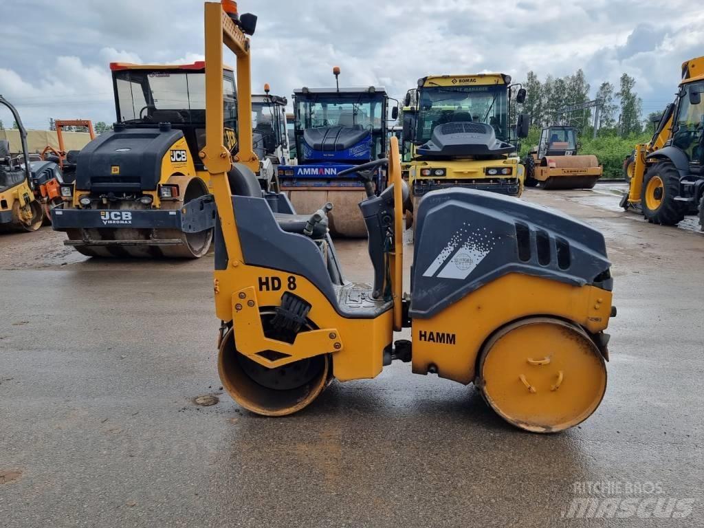 Hamm HD8 CW Porinių būgnų volai