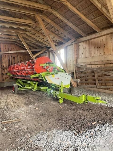 CLAAS V 750 Derliaus nuėmimo kombainų galvos