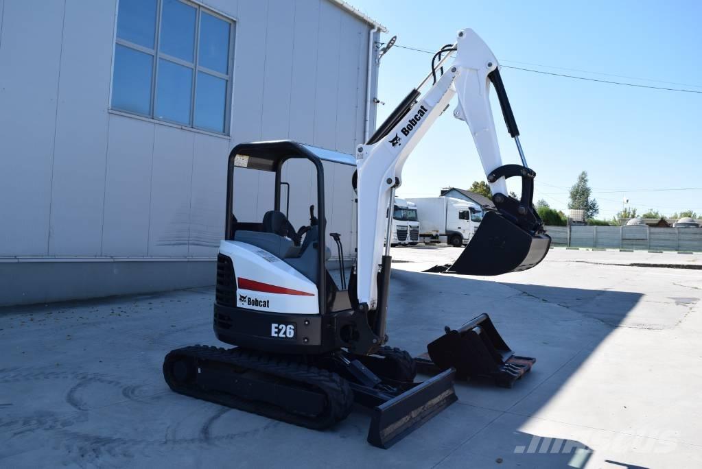 Bobcat E 26 Mini ekskavatoriai < 7 t