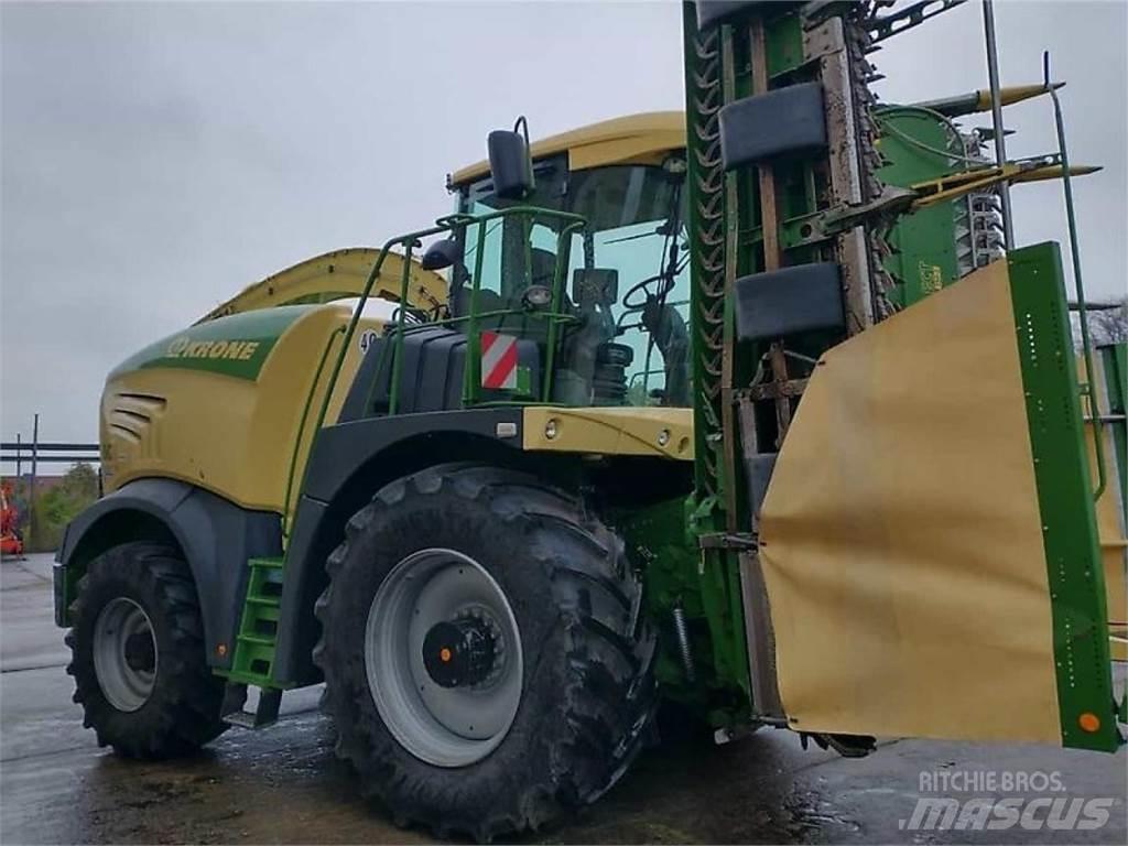 Krone Big X 630 Pašarų ruošimo technika