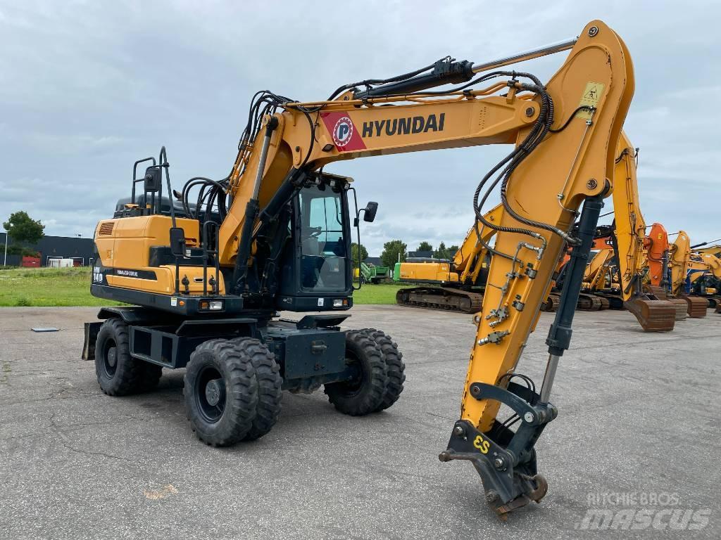 Hyundai HW140 Ratiniai ekskavatoriai