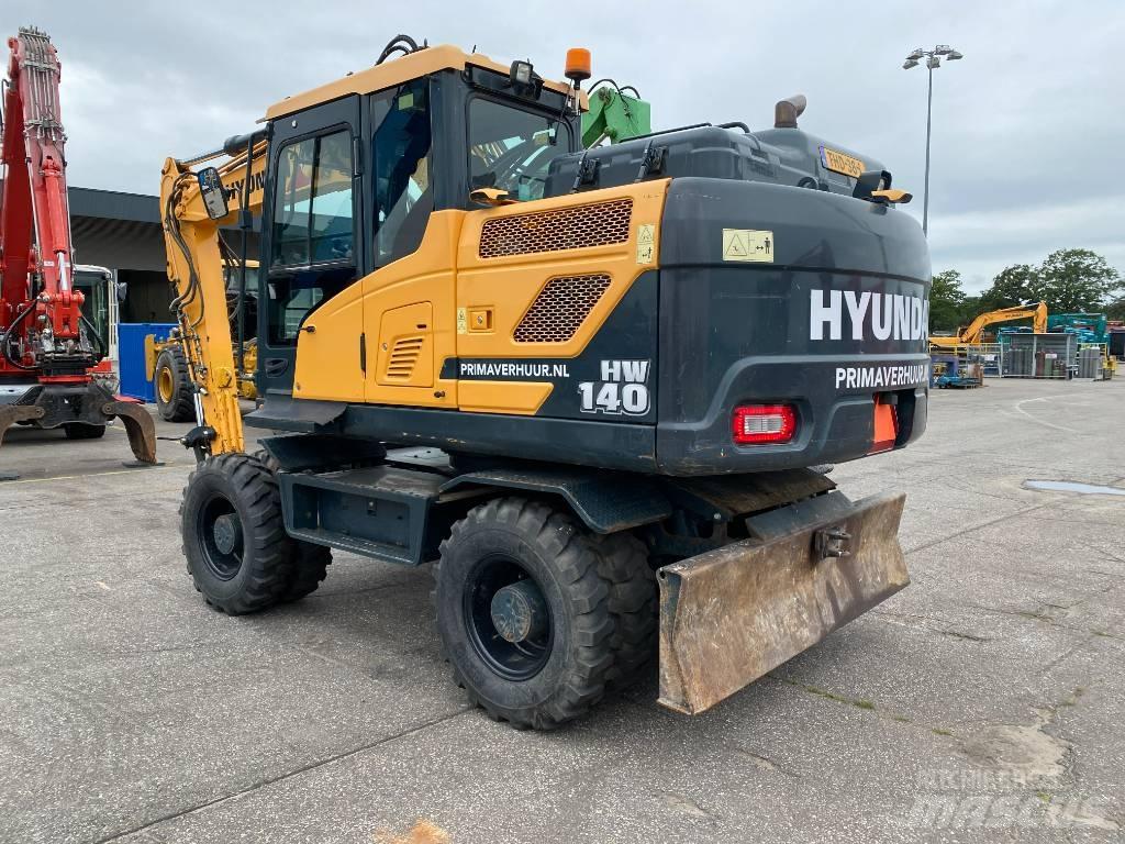 Hyundai HW140 Ratiniai ekskavatoriai