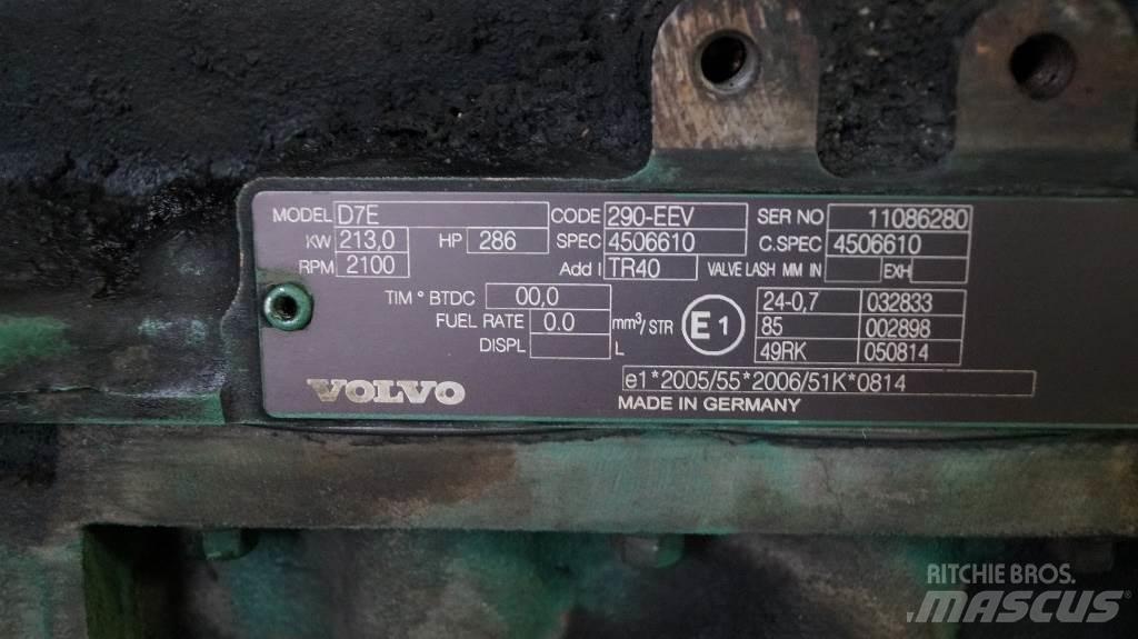 Volvo D7E USED Varikliai