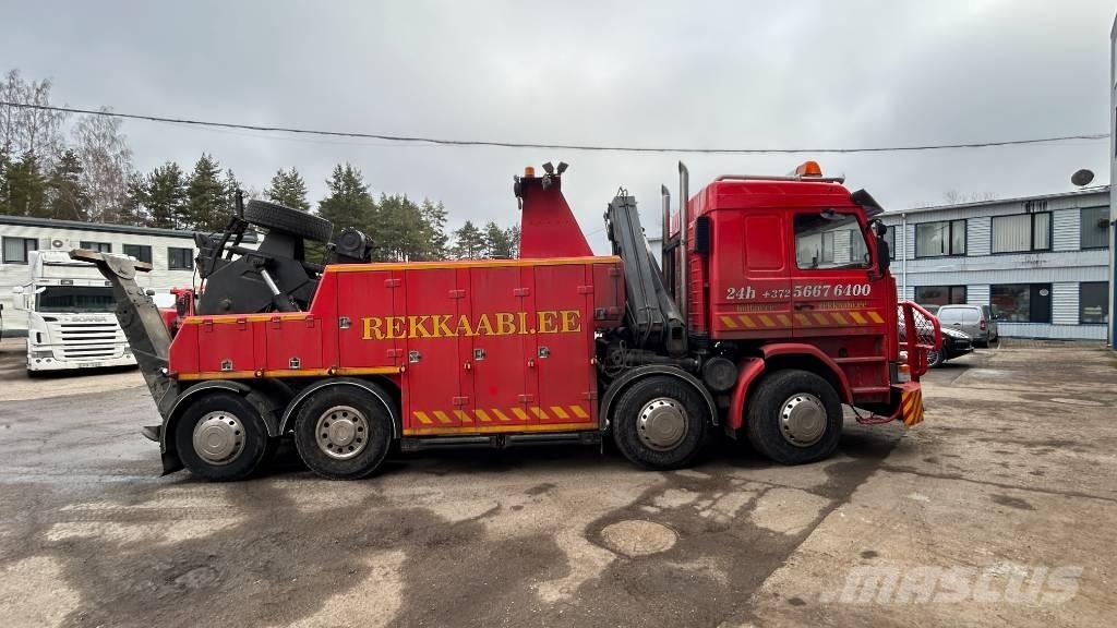 Scania P93 8X2 Pagalbos kelyje automobiliai