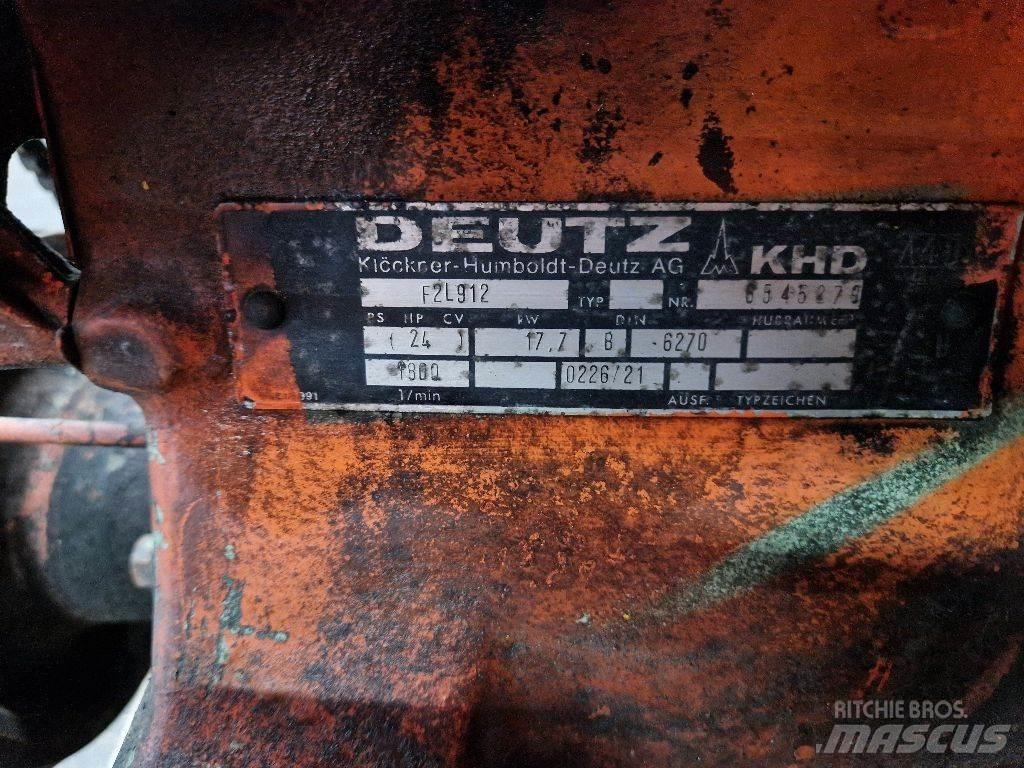 Deutz F2L912 Varikliai