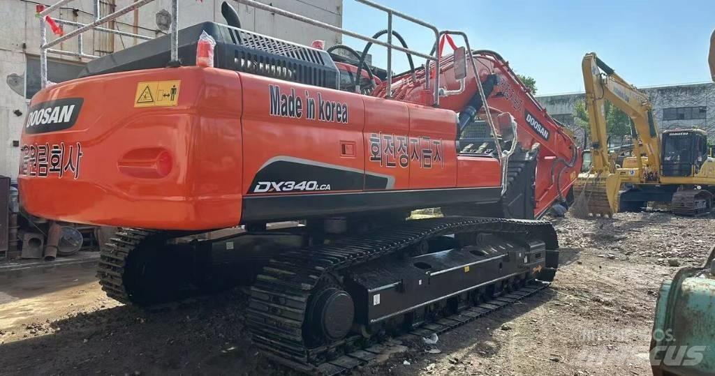 Doosan DX340 Vikšriniai ekskavatoriai