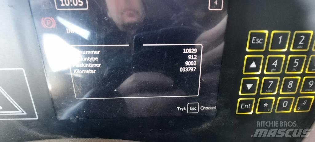 Hydrema 912DS Atliekų išvežimo technika