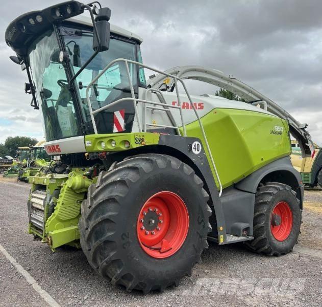 CLAAS JAGUAR 950 Pašarų ruošimo technika