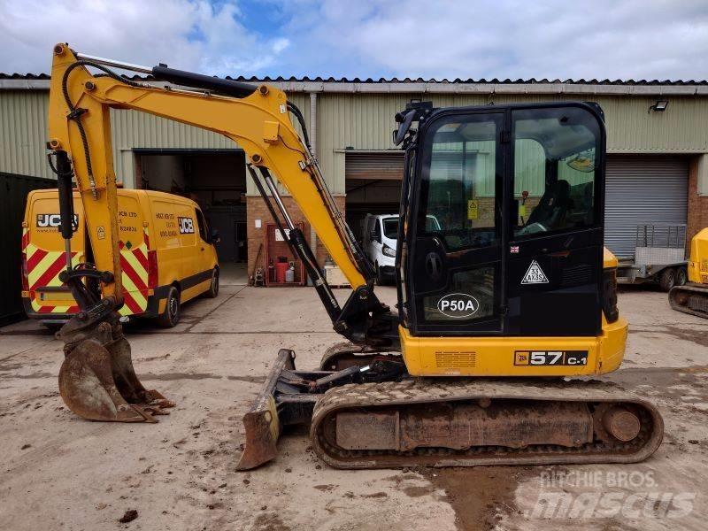 JCB 57 C-1 Mini ekskavatoriai < 7 t