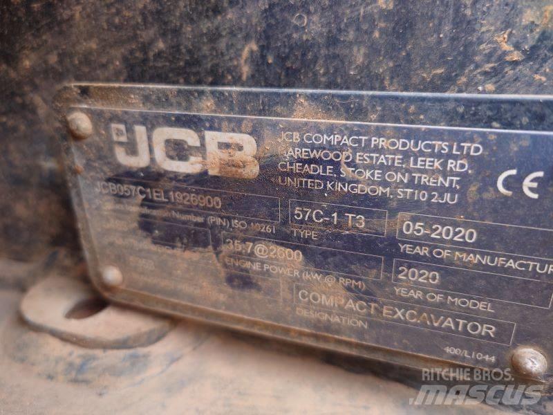 JCB 57 C-1 Mini ekskavatoriai < 7 t