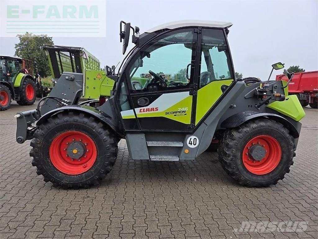 CLAAS scorpion 746 Teleskopiniai krautuvai žemės ūkiui