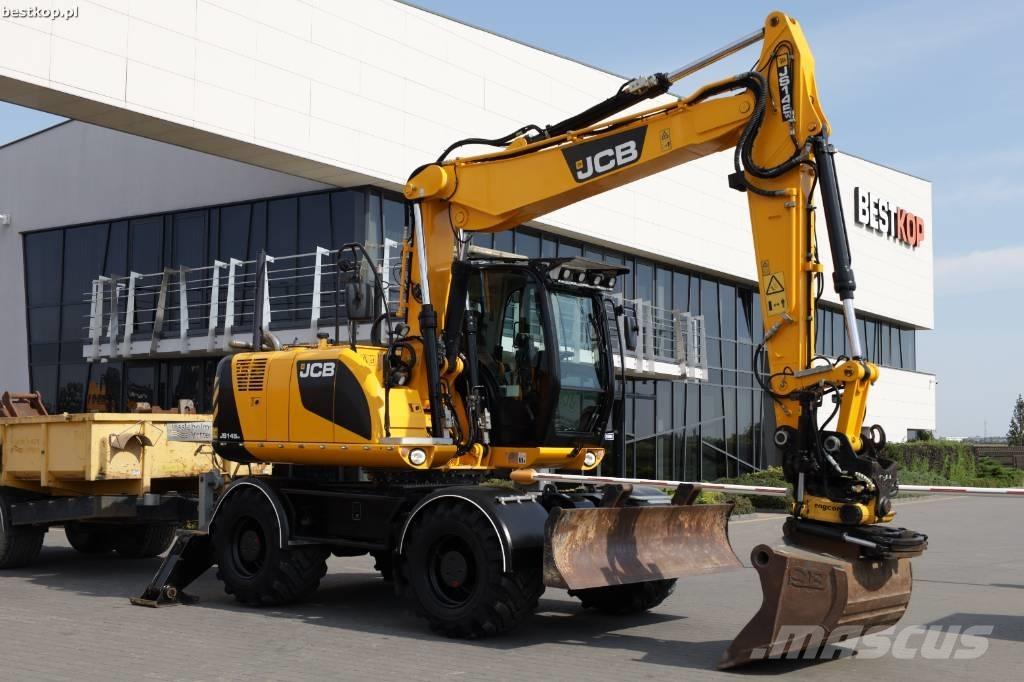 JCB JS 145 W Ratiniai ekskavatoriai