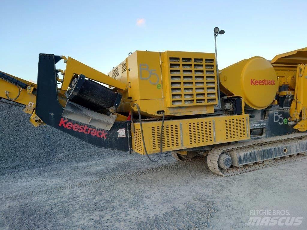 Keestrack B5e El. Mobilūs smulkintuvai