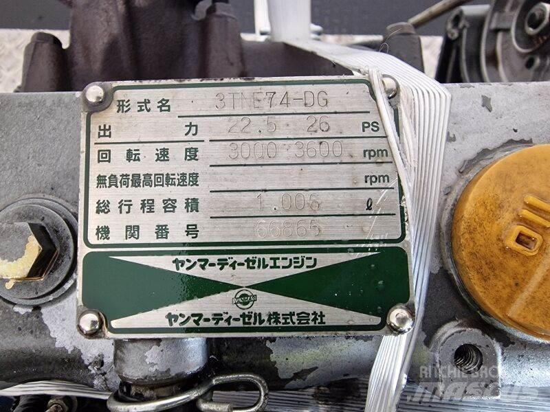 Yanmar 3TNE74-DG Varikliai