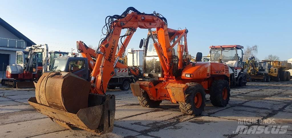 Mecalac 12 M TX Ratiniai ekskavatoriai