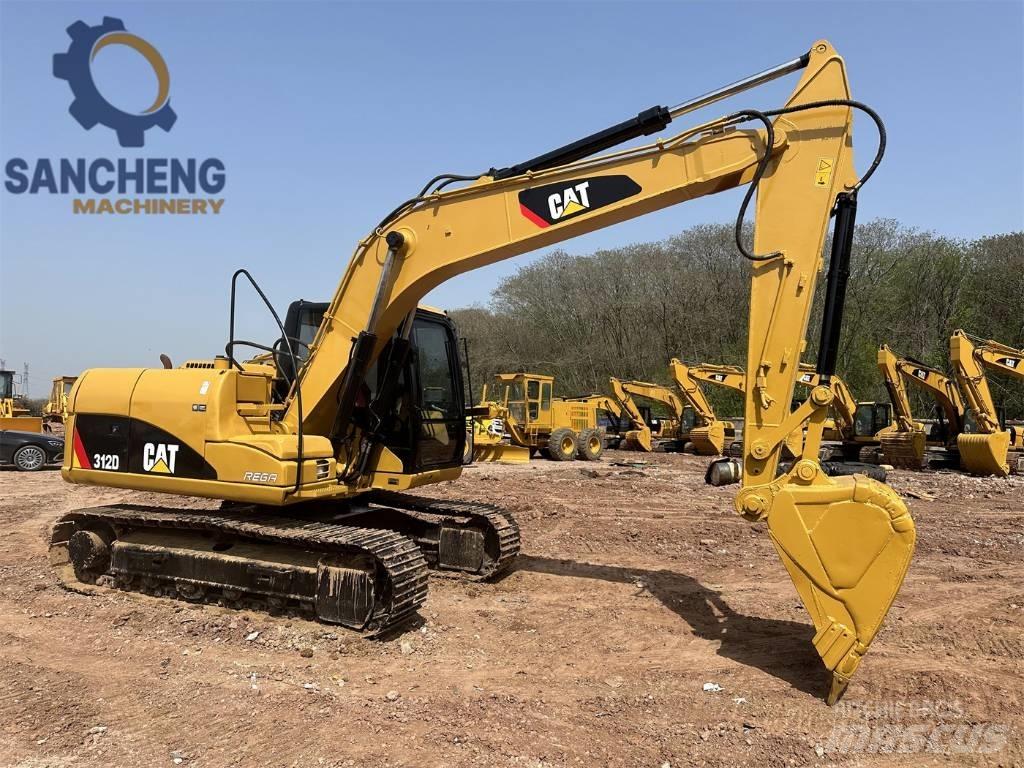 CAT 312 D Vikšriniai ekskavatoriai