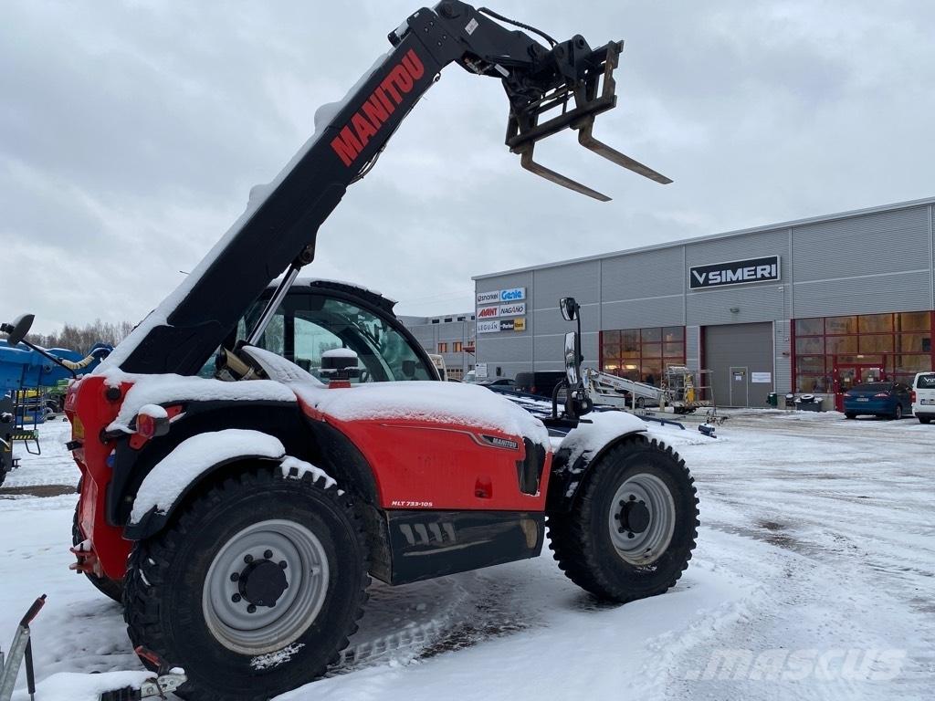 Manitou mt 733-105 Teleskopiniai krautuvai