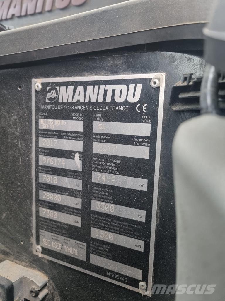 Manitou mt 733-105 Teleskopiniai krautuvai