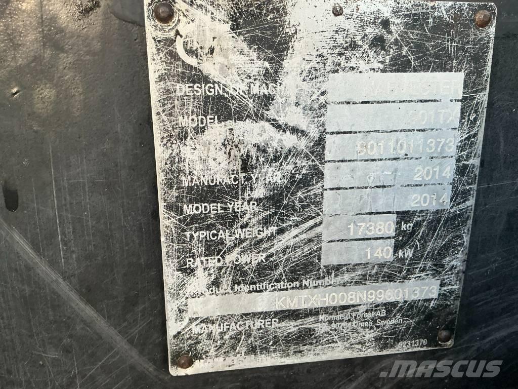 Komatsu 901 TX Miško technika (Harvesteriai)