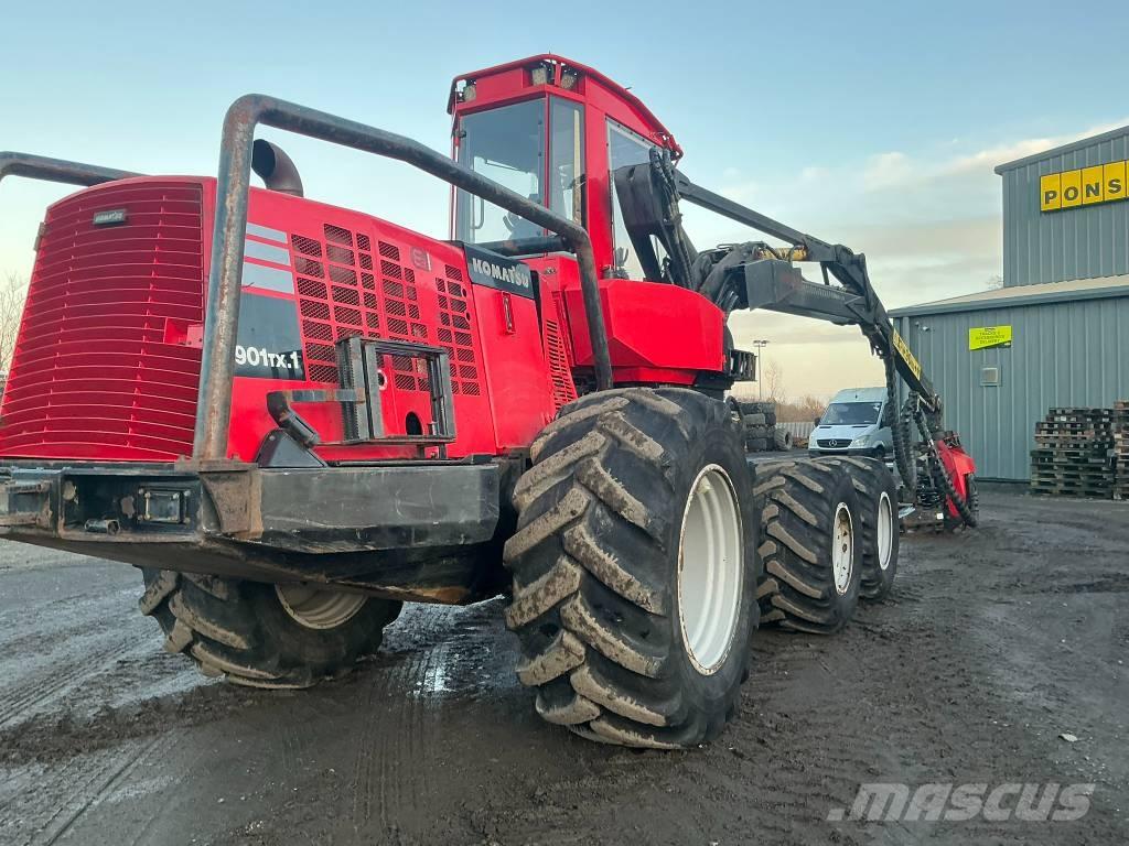 Komatsu 901 TX Miško technika (Harvesteriai)